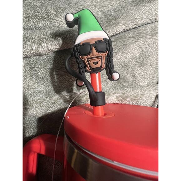 2025 Snoop On The Stoop Tumbler 40 oz Bundle Straw, Straw Topper & Zipper Pouch - Picture 9 of 9